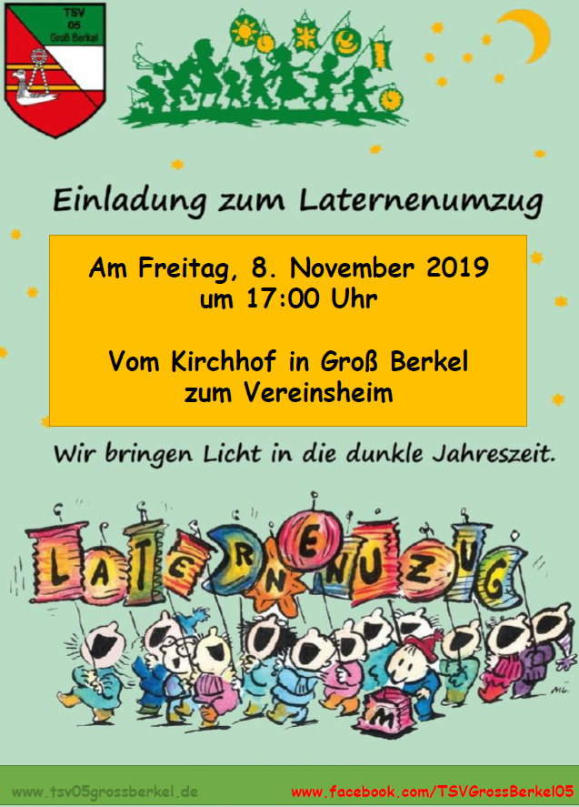 tsv laternenumzug 2019